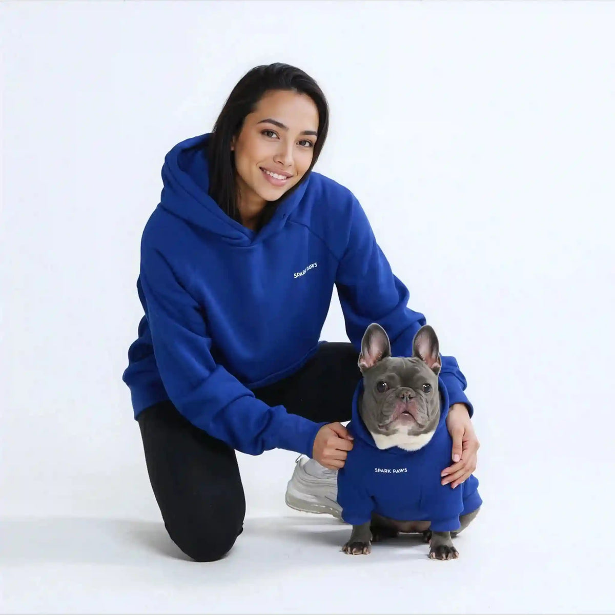 Essential Dog Hoodie - Midnight Blue