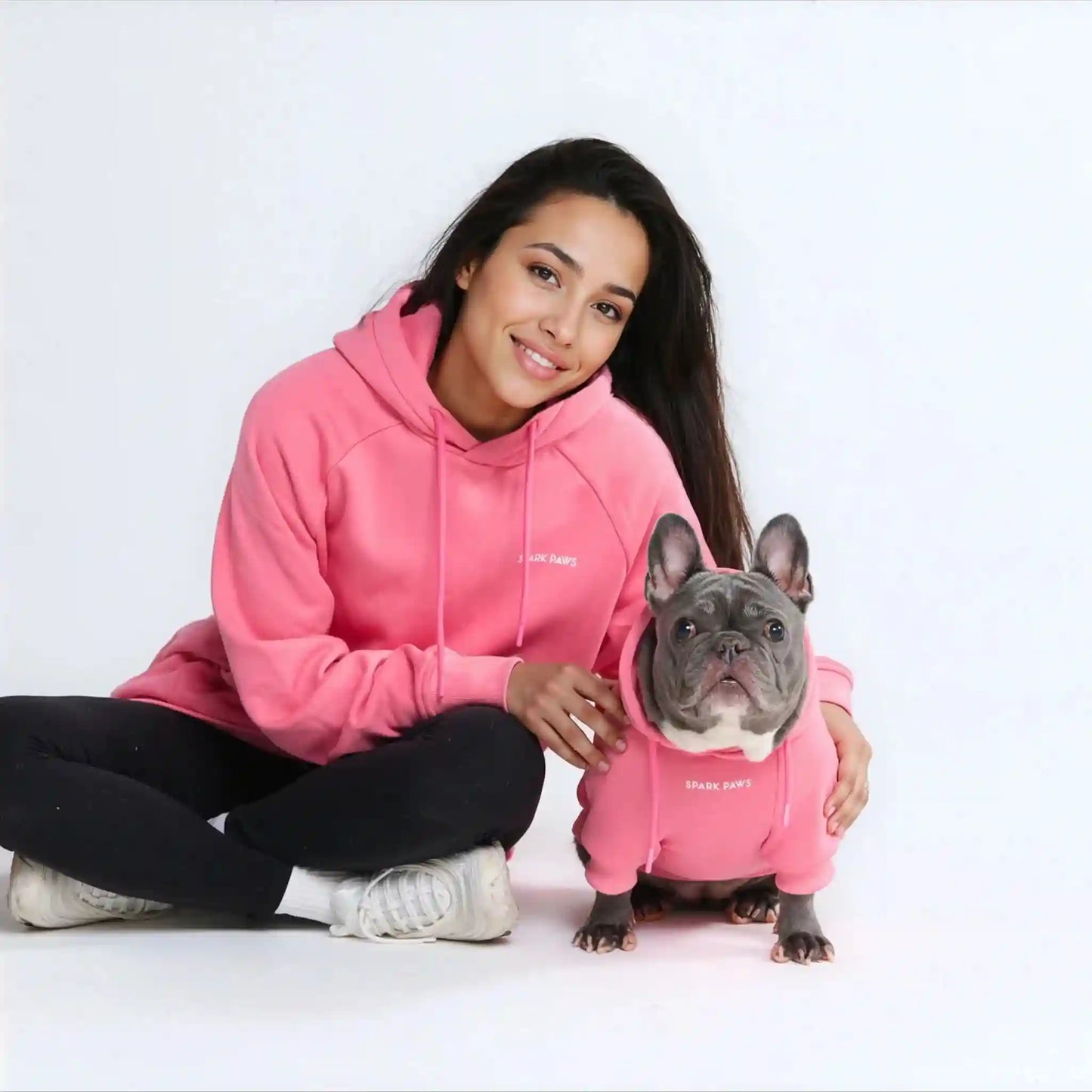 Essential Dog Hoodie - Blush Pink