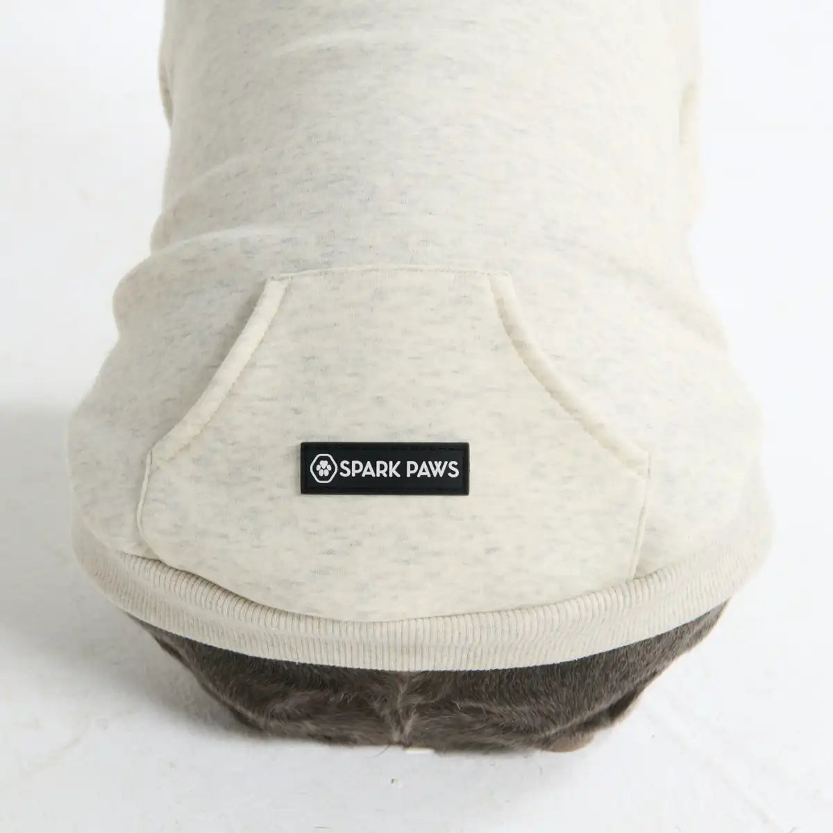Essential Dog Hoodie - Oatmeal Heather