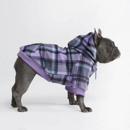 Plaid Dog Hoodies