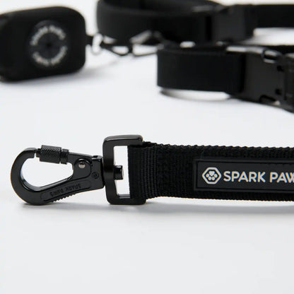 Multipurpose Seatbelt Handsfree Leash & Poop Bag Holder Set