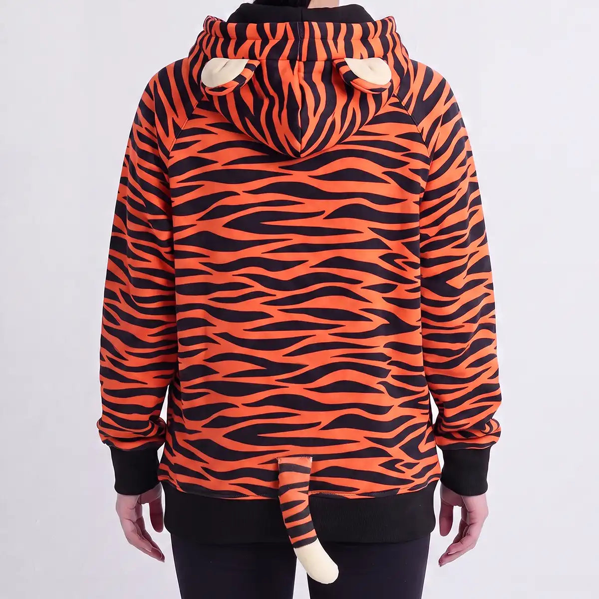 Halloween Human Hoodie - Tiger (2)