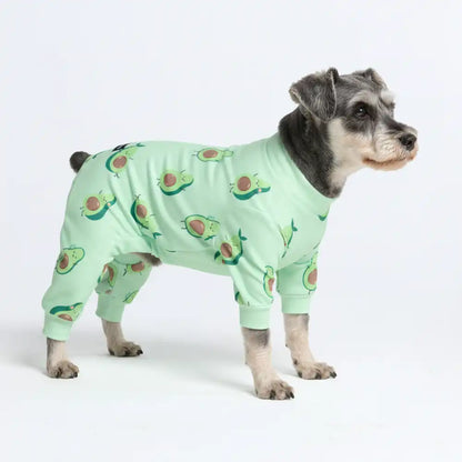 Dog Pajama - Avocado