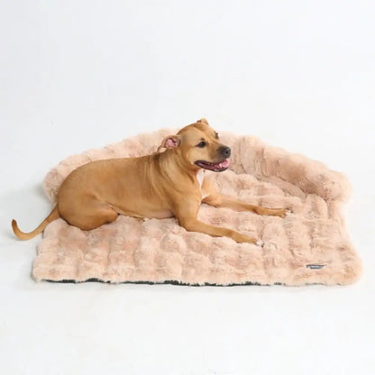 Calming Fluffy Couch Cover Dog Beds