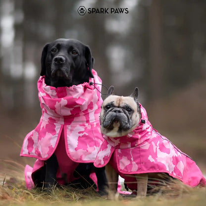 Breatheshield™ Dog Raincoat - Camo Pink