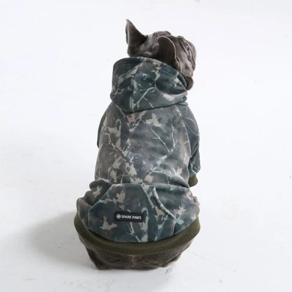 Camo Dog Hoodies