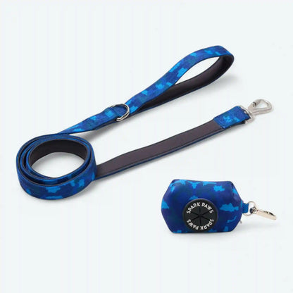 Leash and Poop Bag Holder Set