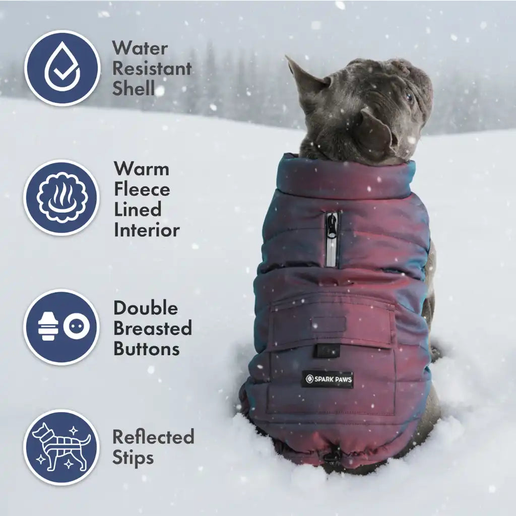 WarmShield Water-Resistant Jacket - Cosmic
