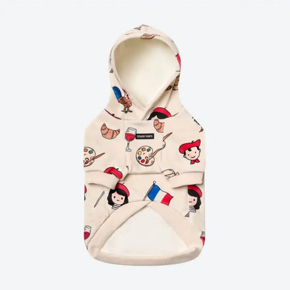 Around the World Dog Hoodies