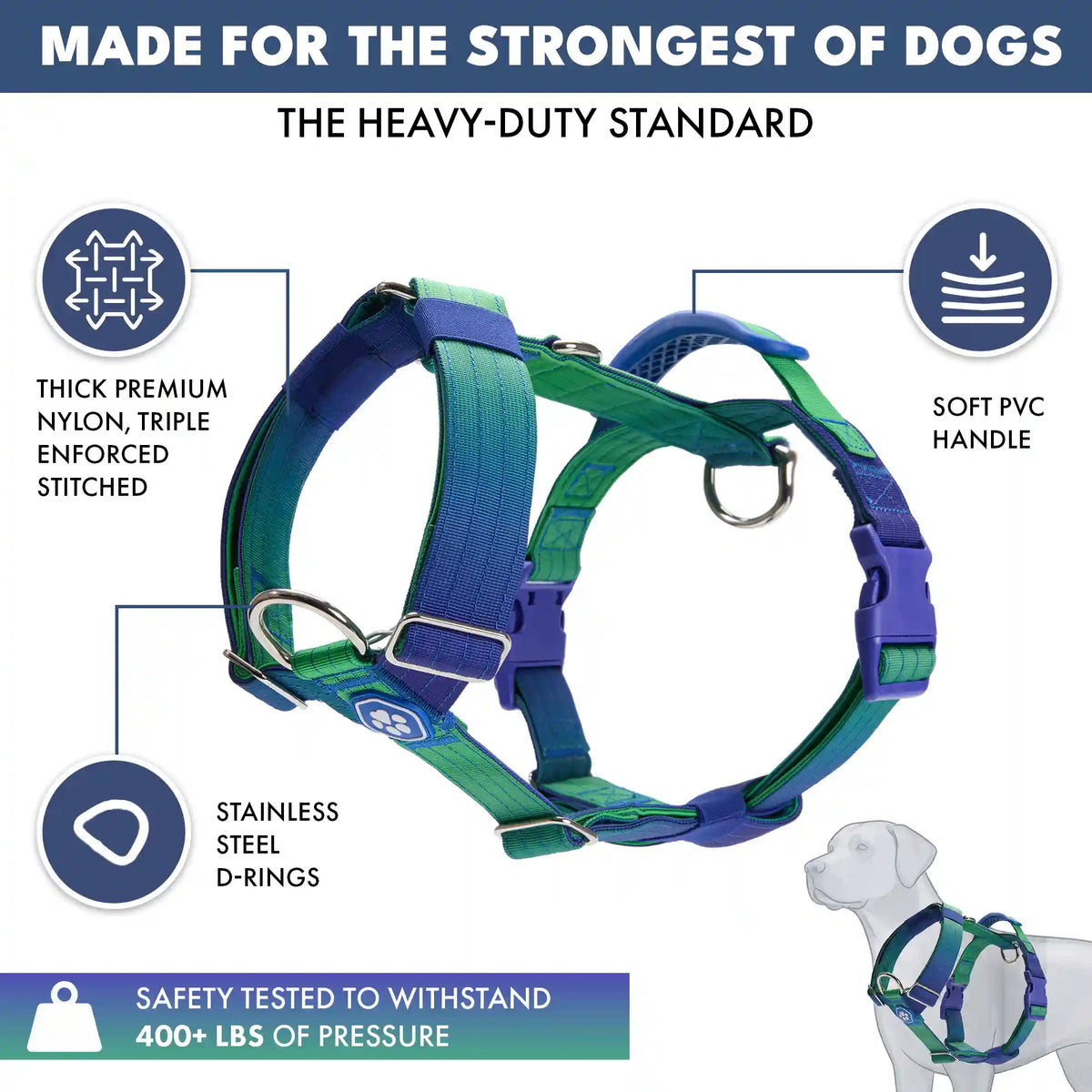 Comfort Control No-Pull Dog Harnesses