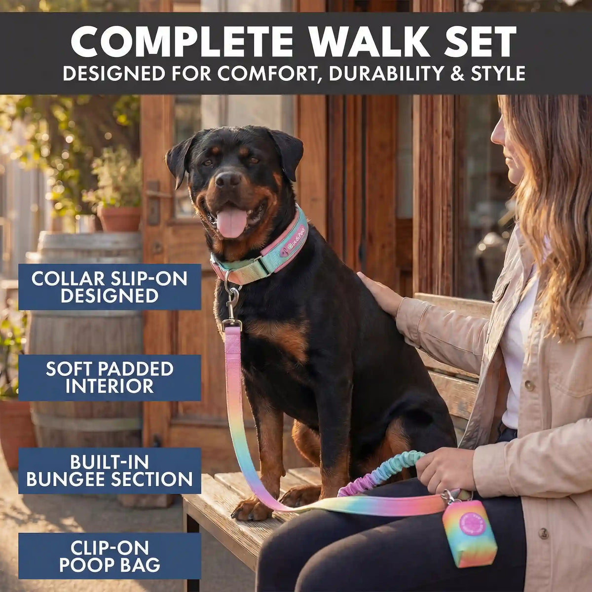 Martingale Collar and Multipurpose Leash Sets