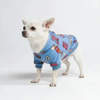 Around the World Dog Hoodies