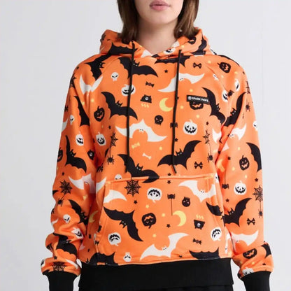 Halloween Human Hoodie - Orange (2)