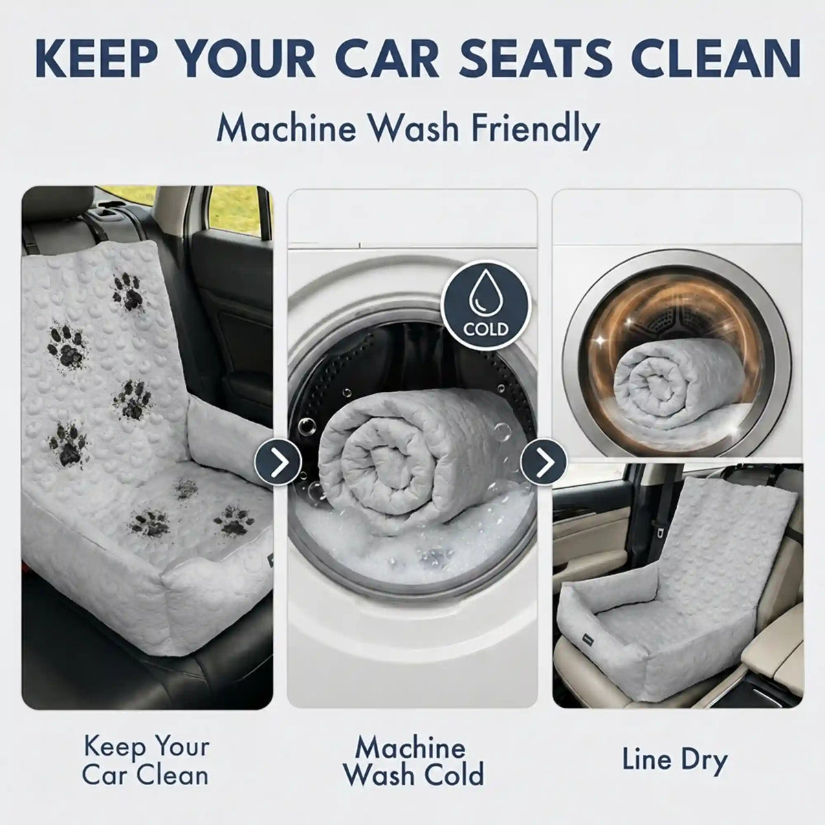 Frostcore™ Dog Cooling Car Seat Beds