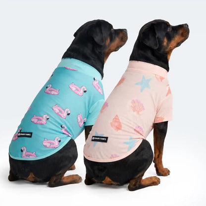 Sunblock Dog T-Shirt 2-pack