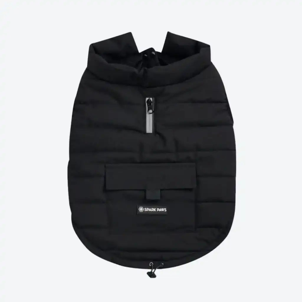 WarmShield Water-Resistant Jacket - Black