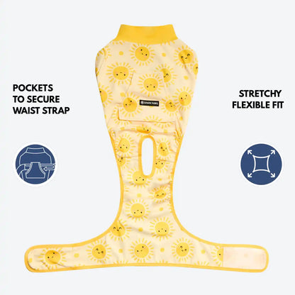 Dog Surgical Suit - Sunshine