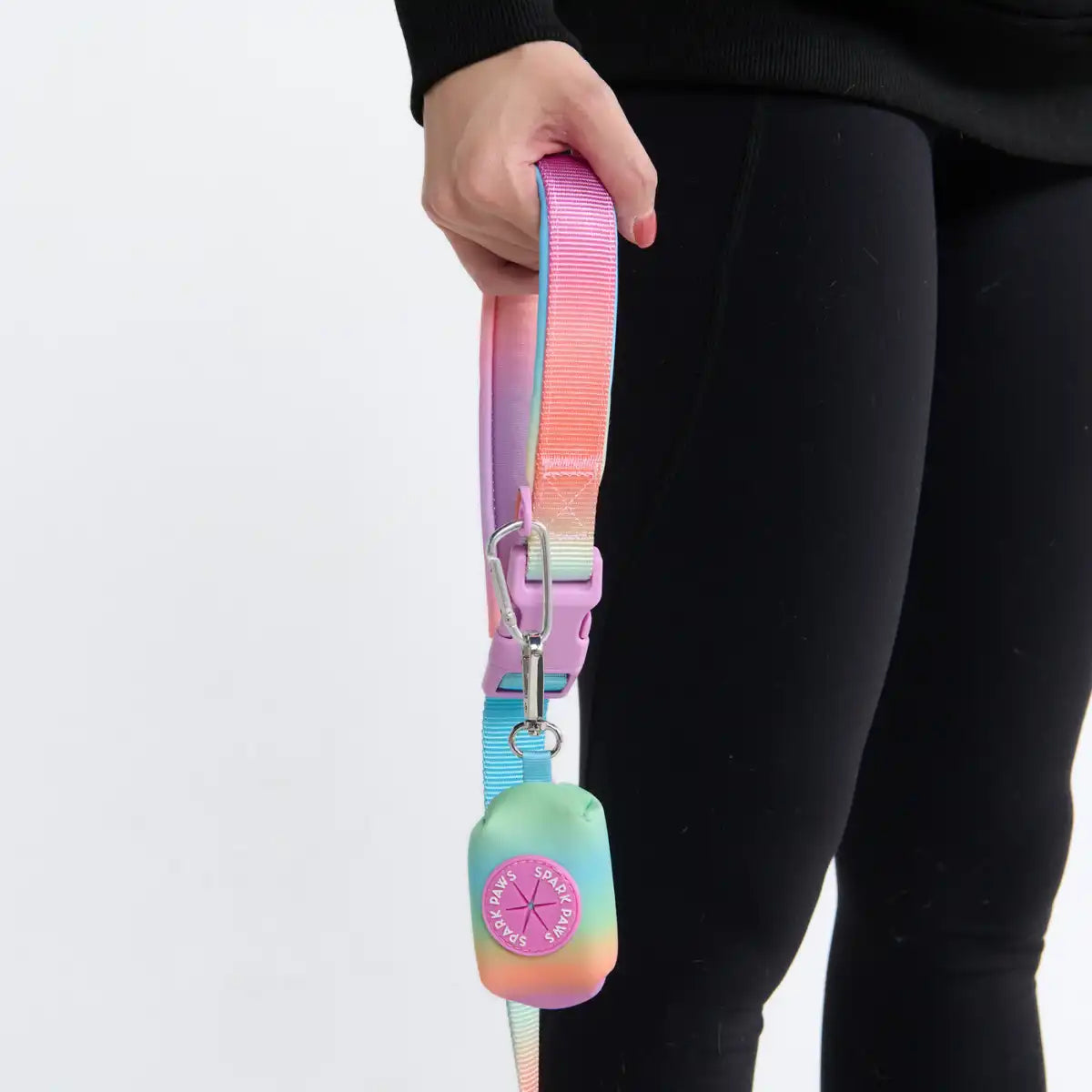 Multipurpose Seatbelt Handsfree Leash & Poop Bag Holder Set