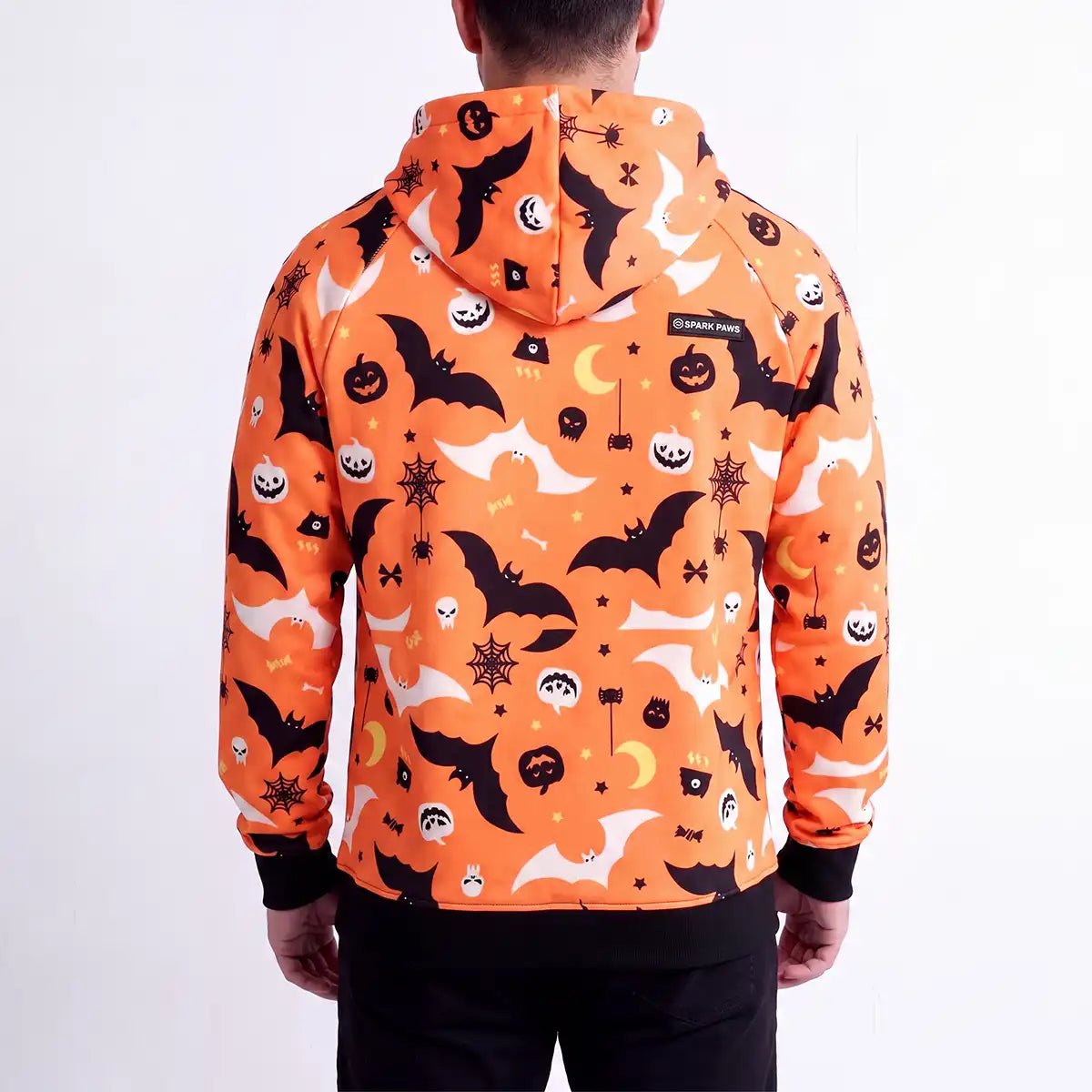 Halloween Human Hoodie - Orange