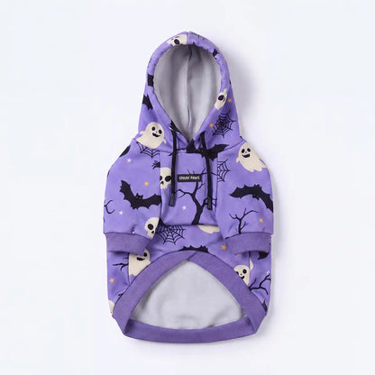 Halloween Dog Hoodie - Purple (2)