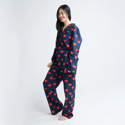 Human Pajama Top - Hearts