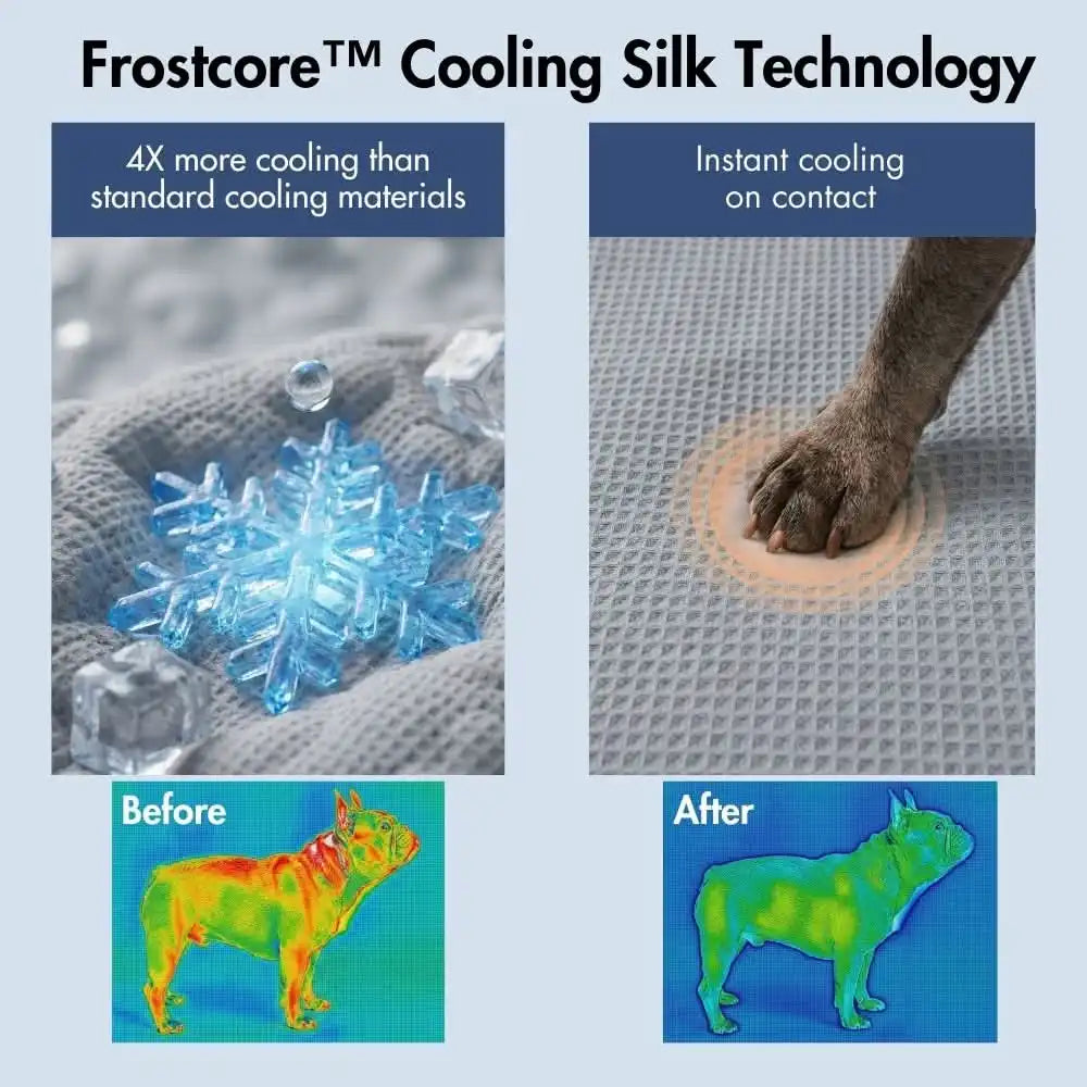 Frostcore™ Cooling Couch Cover Dog Bed