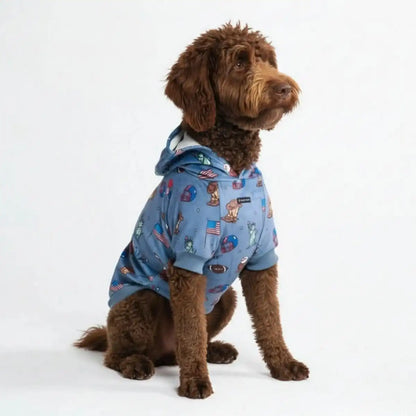 Around the World Dog Hoodies