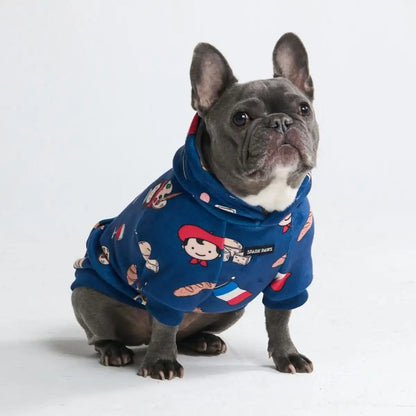 Around the World Dog Hoodies