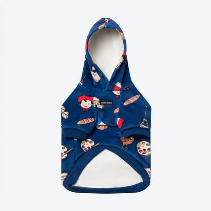 Around the World Dog Hoodies