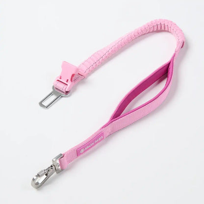 Multipurpose Seatbelt Handsfree Leash & Poop Bag Holder Set
