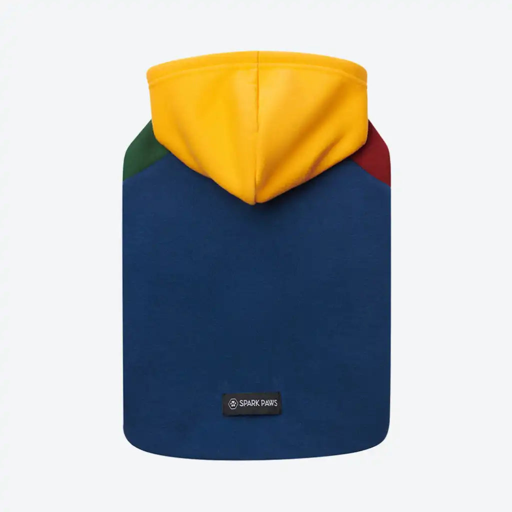 Color Block Dog Hoodies