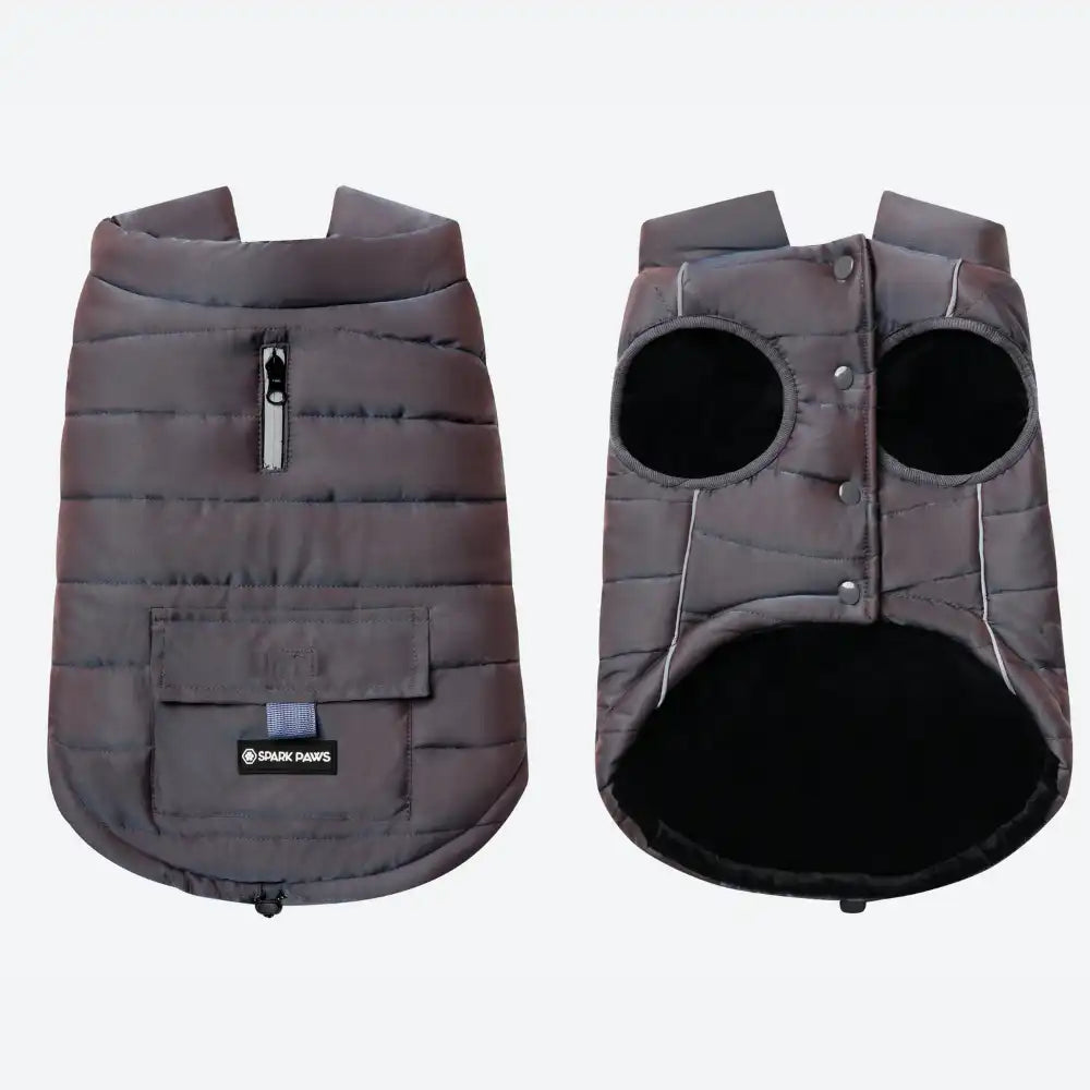 WarmShield Water-Resistant Jacket - Gunmetal Grey