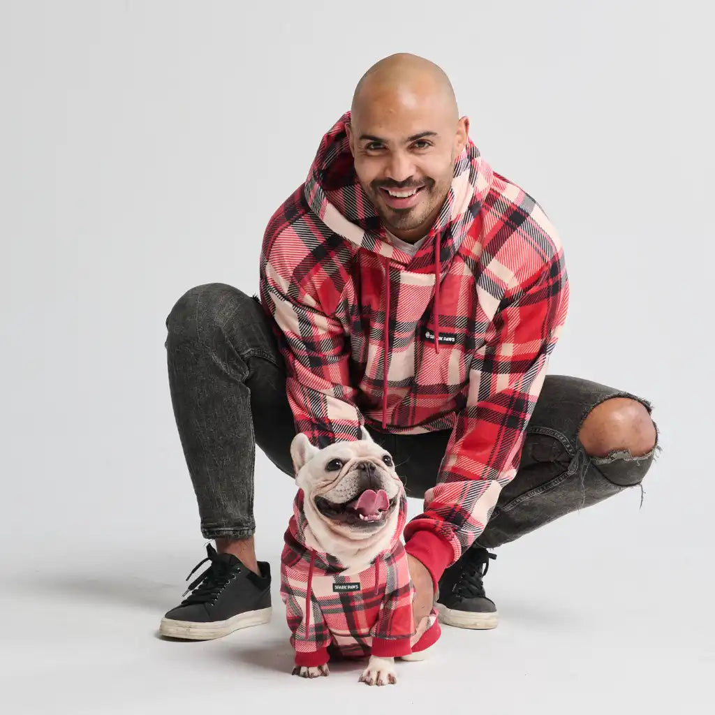 Plaid Dog Hoodies