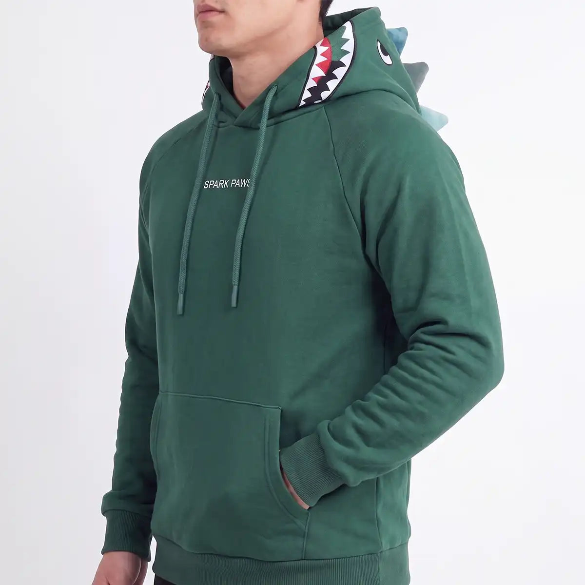 Halloween Human Hoodie - Dinosaur
