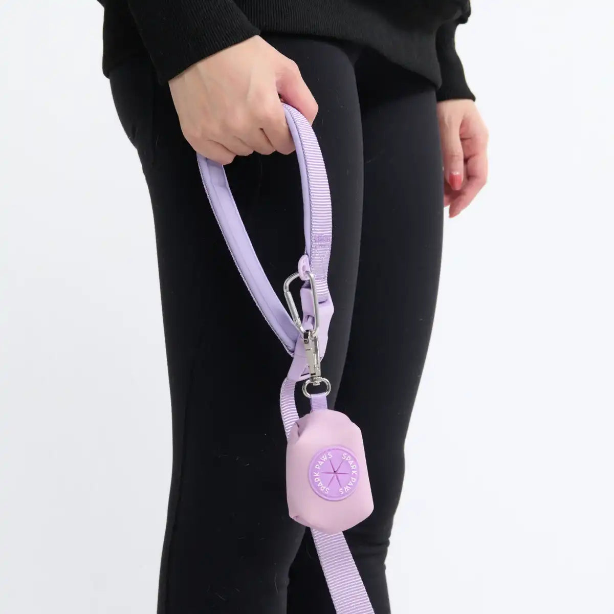 Multipurpose Seatbelt Handsfree Leash & Poop Bag Holder Set