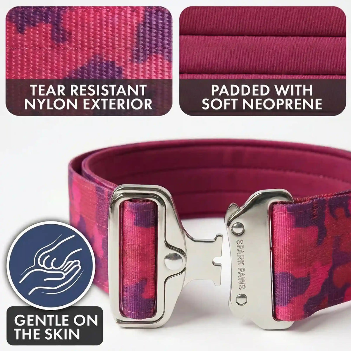 Comfort Control Collar Set - Fuchsia Camo