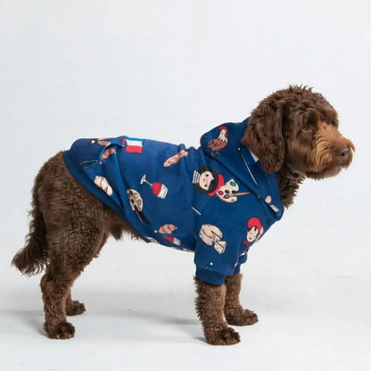 Around the World Dog Hoodies
