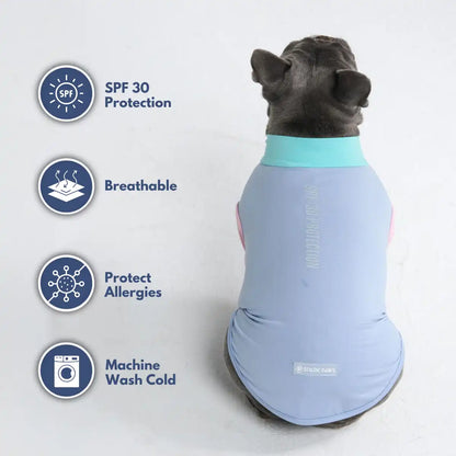 Sunblock Dog T-Shirt - Sorbet