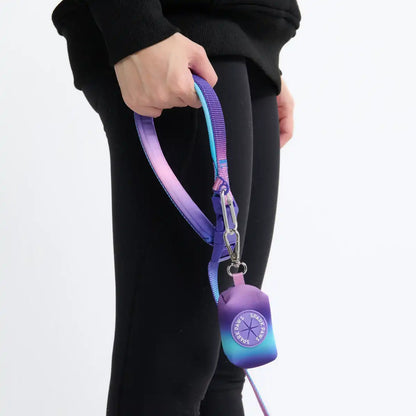 Multipurpose Seatbelt Handsfree Leash & Poop Bag Holder Set