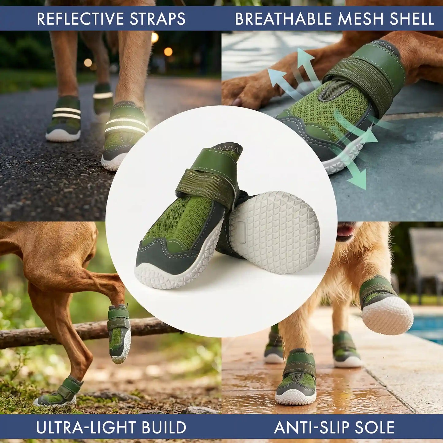 Hot Pavement Pawtector Dog Shoes