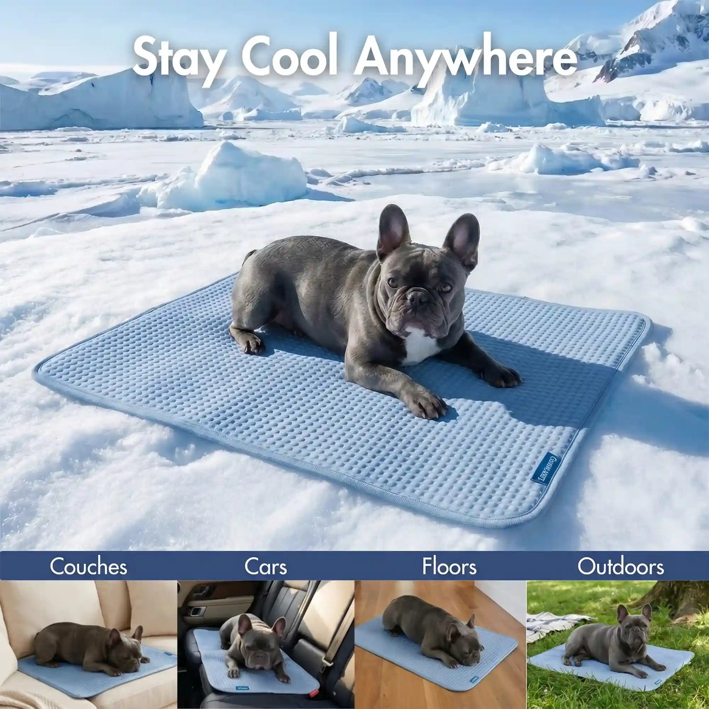Frostcore™ Cooling Couch Cover Dog Bed and Cooling Mat Sets