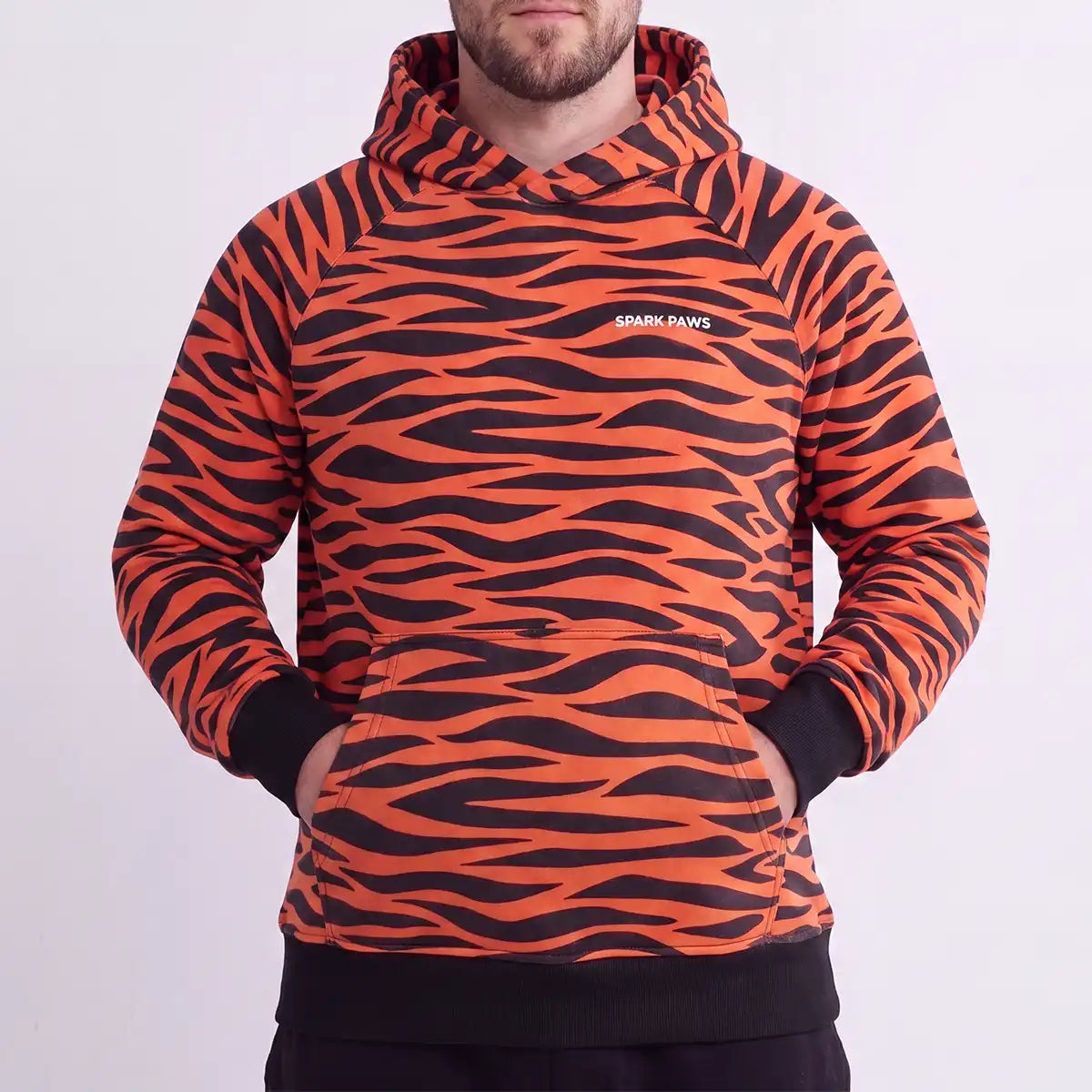 Halloween Human Hoodie - Tiger