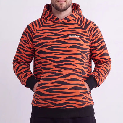 Halloween Human Hoodie - Tiger