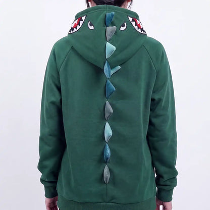 Halloween Human Hoodie - Dinosaur