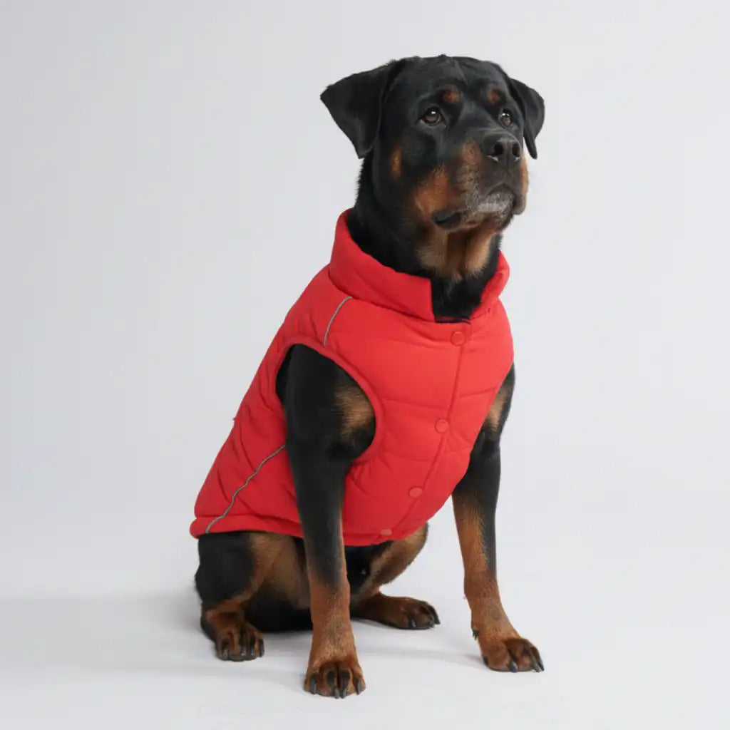 WarmShield Water-Resistant Jacket - Red