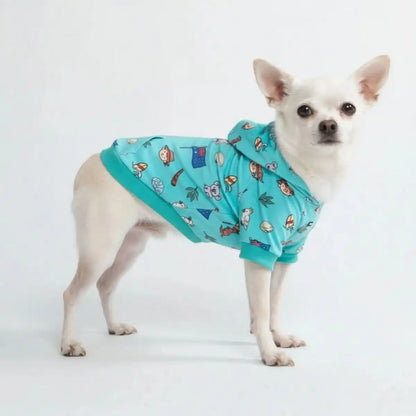 Around the World Dog Hoodies