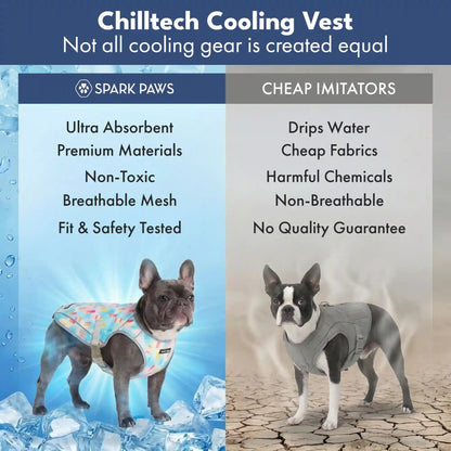 Dog Cooling Vest - Popsicles