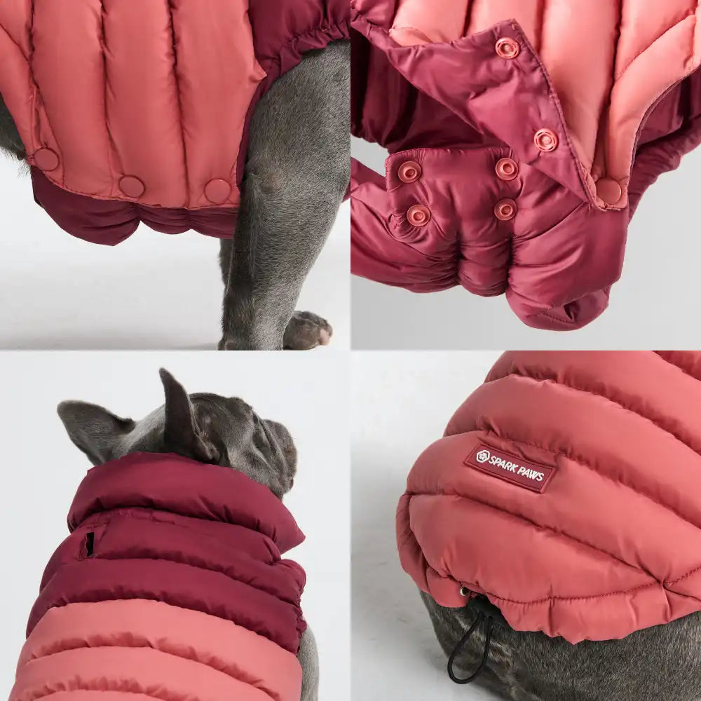 PuffShield Winter Jacket - Red