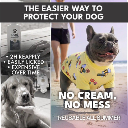 Sunblock Dog T-Shirt 2-pack