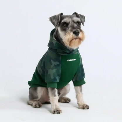 Camo Dog Hoodies